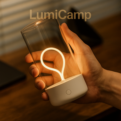 LumiCamp – Lampe Magique de Nuit et d’Aventure