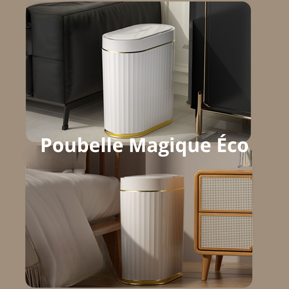 Poubelle Magique Éco : une poubelle intelligente pensée pour les familles modernes.